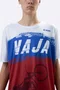 Camiseta Masculina HUPI Bike Naja Branco/Azul