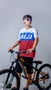 Camiseta Masculina HUPI Bike Naja Branco/Azul