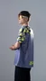 Camiseta Masculina HUPI Bike Naja Grafite/Amarelo