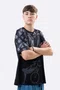 Camiseta Masculina HUPI Bike Naja Preto/Grafite
