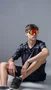 Camiseta Masculina HUPI Bike Naja Preto/Grafite