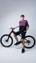 Camiseta Masculina HUPI Bike Naja Preto/Pink