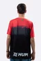 Camiseta Masculina HUPI Bike Naja Preto/Vermelho