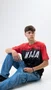 Camiseta Masculina HUPI Bike Naja Preto/Vermelho