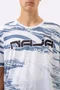 Camiseta Masculina HUPI Bike Naja V10 Branco e Cinza