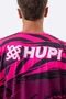 Camiseta Masculina HUPI Bike Naja V10 Pink e Preto