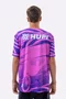 Camiseta Masculina HUPI Bike Naja V10 Pink e Roxo
