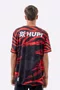 Camiseta Masculina HUPI Bike Naja V10 Preto e Vermelho