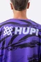 Camiseta Masculina HUPI Bike Naja V10 Roxo e Preto