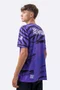Camiseta Masculina HUPI Bike Naja V10 Roxo e Preto