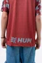 Camiseta Masculina HUPI Bike Naja Vermelho/Cinza