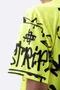 Camiseta Masculina HUPI Bike STRIP Amarelo e Preto