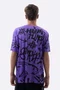 Camiseta Masculina HUPI Bike STRIP Roxo e Preto
