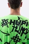 Camiseta Masculina HUPI Bike STRIP Verde e Preto