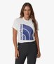 Camiseta The North Face Jumbo Half Dome Tee Branca Unissex
