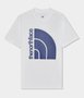 Camiseta The North Face Jumbo Half Dome Tee Branca Unissex