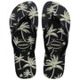 Chinelo Havaianas Aloha Preto e Branco