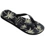 Chinelo Havaianas Aloha Preto e Branco