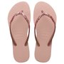 Chinelo Havaianas Slim Glitter II Rosa Ballet