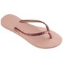 Chinelo Havaianas Slim Glitter II Rosa Ballet