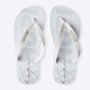 Chinelo HUPI Vibes Branco/Bege Grade