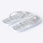 Chinelo HUPI Vibes Branco/Bege Grade