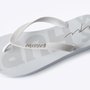 Chinelo HUPI Vibes Branco/Bege Grade