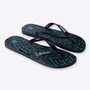 Chinelo HUPI Vibes Preto/Verde ÁguaGrade