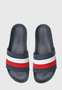 Chinelo Slide Tommy Hilfiger Marco 18D Masculino Azul Marinho