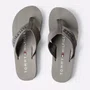 Chinelo Tommy Hilfiger Monotype Beach Cinza