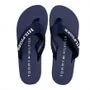 Chinelo Tommy Hilfiger Monotype Beach Azul Marinho