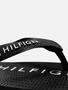 Chinelo Tommy Hilfiger Rubber Masculino Preto e Cinza