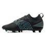 Chuteira Futebol Umbro Adamant Club Preto e Branco