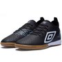 Chuteira Futsal Umbro Adamant Club Preto Branco Azul