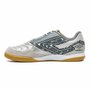 Chuteira Umbro Futsal Pro 5 Bump Club Masculino Prata /Branco