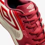Chuteira Futsal Umbro Pro 5 Bump Club Vermelho e Bege