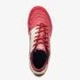Chuteira Futsal Umbro Pro 5 Bump Club Vermelho e Bege