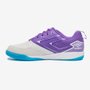 Chuteira Futsal Umbro Pro 5 Bump Masculino Branco/Roxo