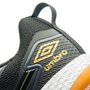 Chuteira Futsal Umbro Pro 5 Bump Preto/Dourado Unissex