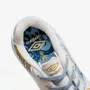 Chuteira Futsal Umbro Pro 5 Jr Kintsugi Branco e Azul