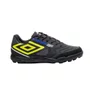 Chuteira Society Umbro Pro 5 Bump Club Preto e Verde