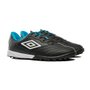 Chuteira Society Umbro Tocco III Club Preto e Azul