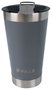 Copo Térmico Pullo Kippis 480ML Cinza