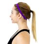 Faixa de Cabelo HUPI Kit 03 Cinza Pink Roxo