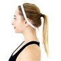 Faixa de Cabelo HUPI Kit 03 Cinza Preto Branco