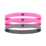 Faixa de Cabelo HUPI KIT 03 Pink/Pink/Cinza