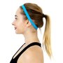 Faixa de Cabelo HUPI Kit 03 Preto Roxo Azul