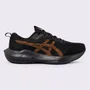 Tênis ASICS GEL-Nagoya 9 Masculino Preto e Cobre