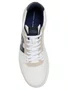 Tênis H Low Cut Lace Up Sneaker Masculino Branco e Azul