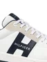 Tênis H Low Cut Lace Up Sneaker Masculino Branco e Azul